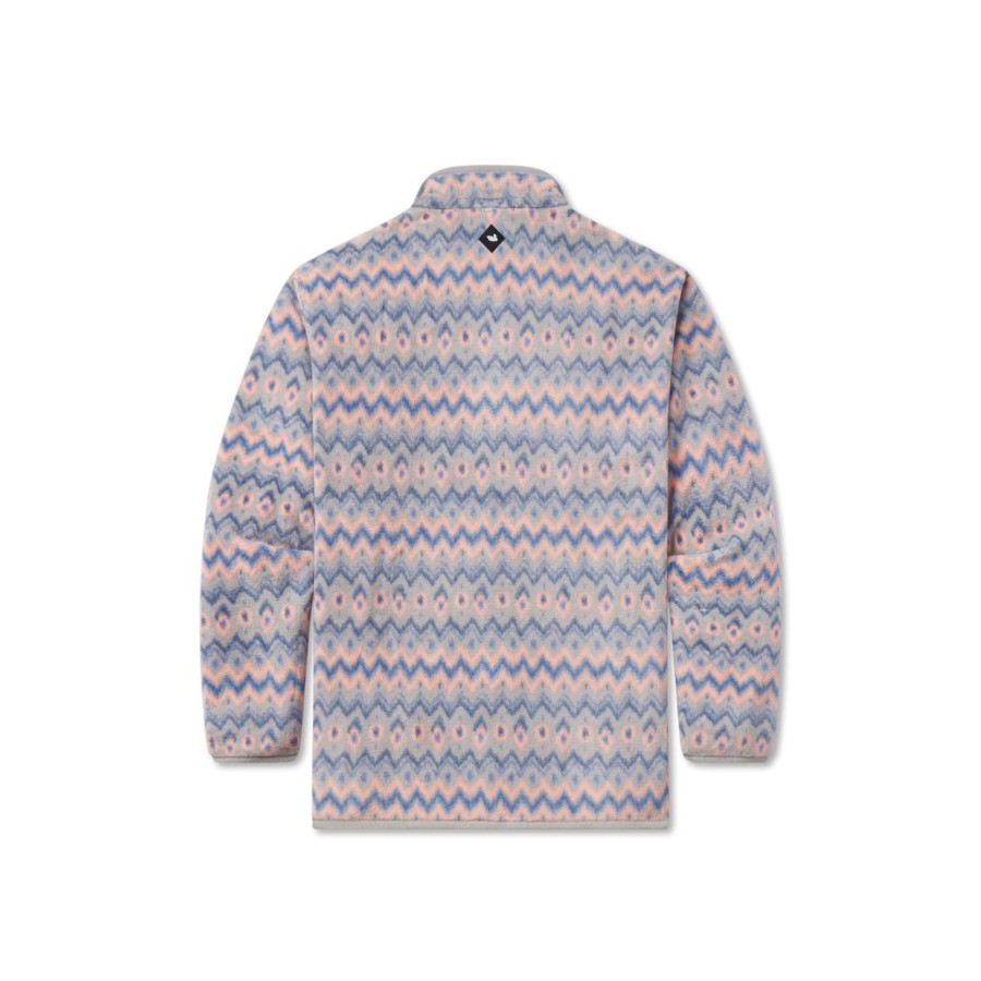 Men'S Southern Marsh Pullovers And Sweaters | Tangier Ikat Fleece Pullover