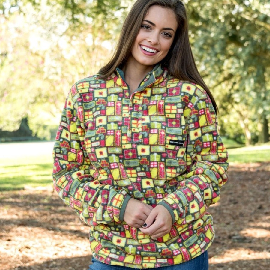 Women'S Southern Marsh Pullovers And Sweaters | Yuletide Fleece Pullover