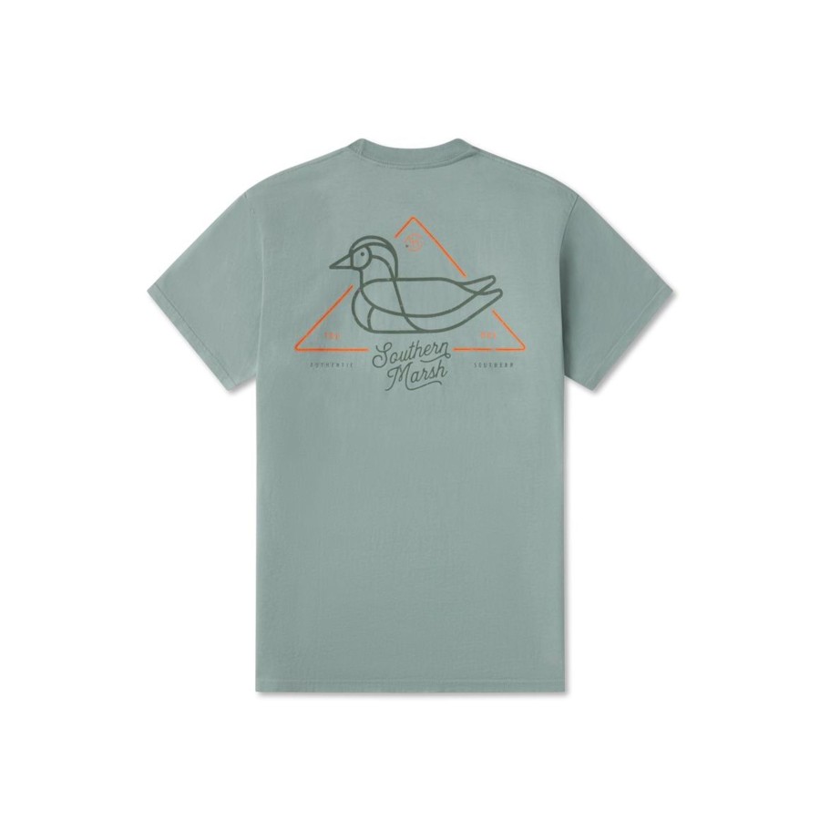 Men'S Southern Marsh Original Ss Tees | Warning Duck Tee