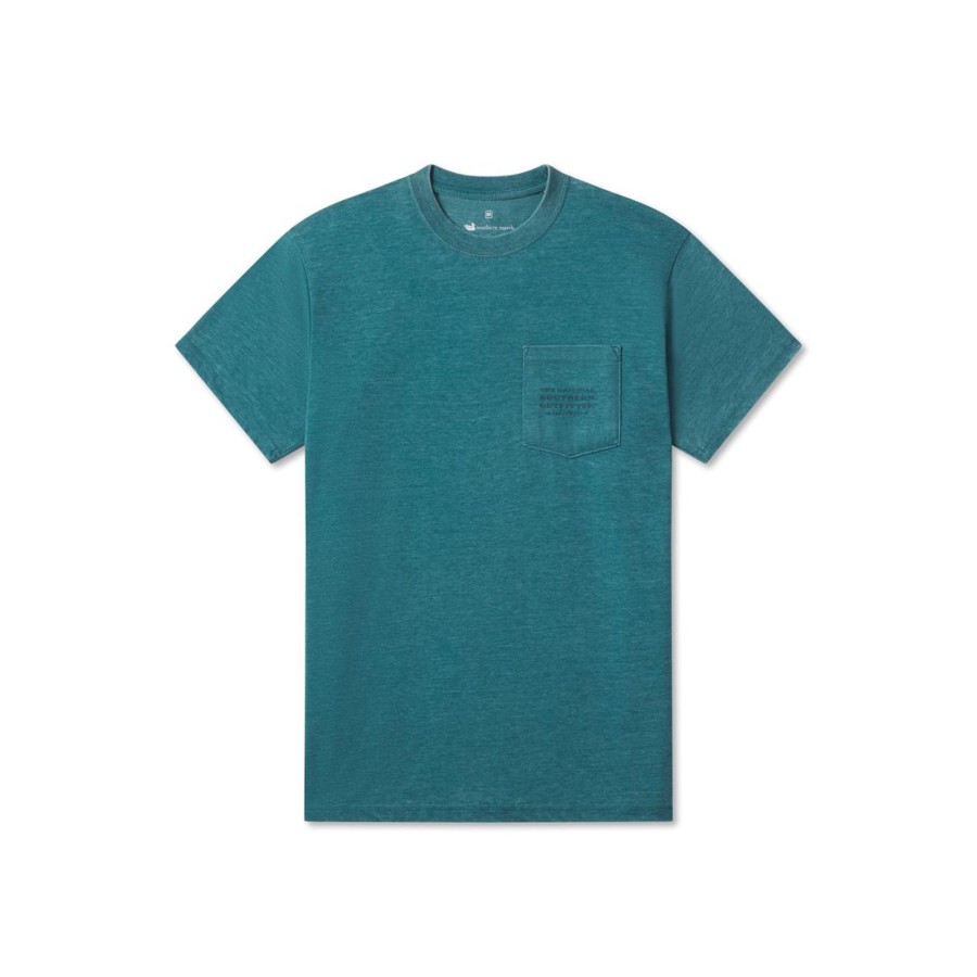 Men'S Southern Marsh Seawash Tees | Seawash Tee - Barely Light