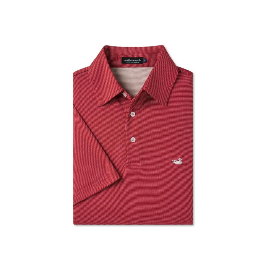 Men'S Southern Marsh Polos | Abaco Mesh Performance Polo