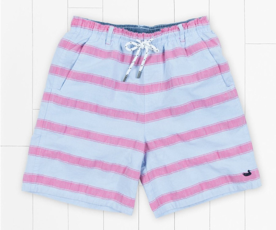 Youth Southern Marsh Swim Trunks | Youth Dockside Swim Trunk | Cruiser Stripe