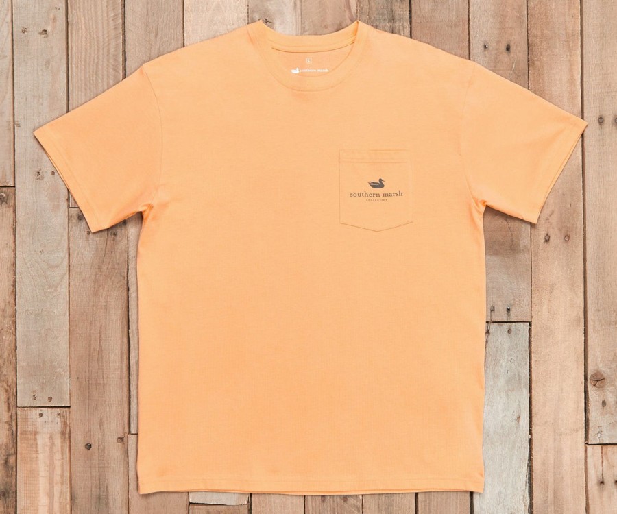 Men'S Southern Marsh Original Ss Tees | River Route Collection Tee - North Carolina & South Carolina