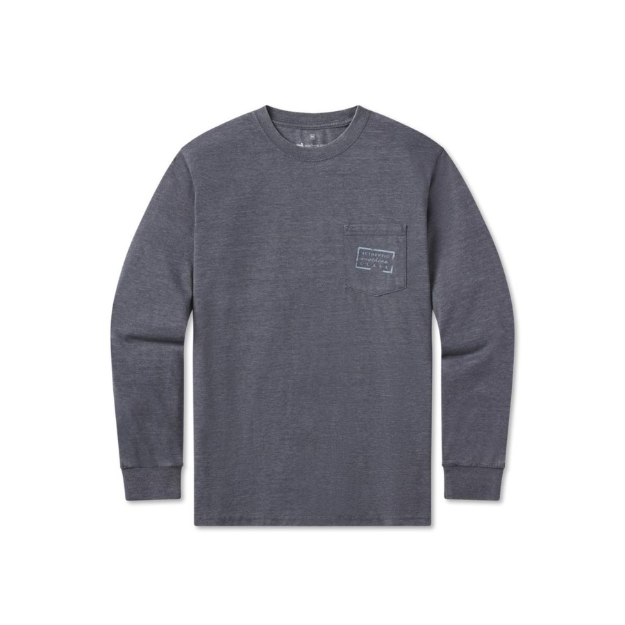 Men'S Southern Marsh Seawash Long Sleeve Tees | Seawash Authentic Tee | Long Sleeve