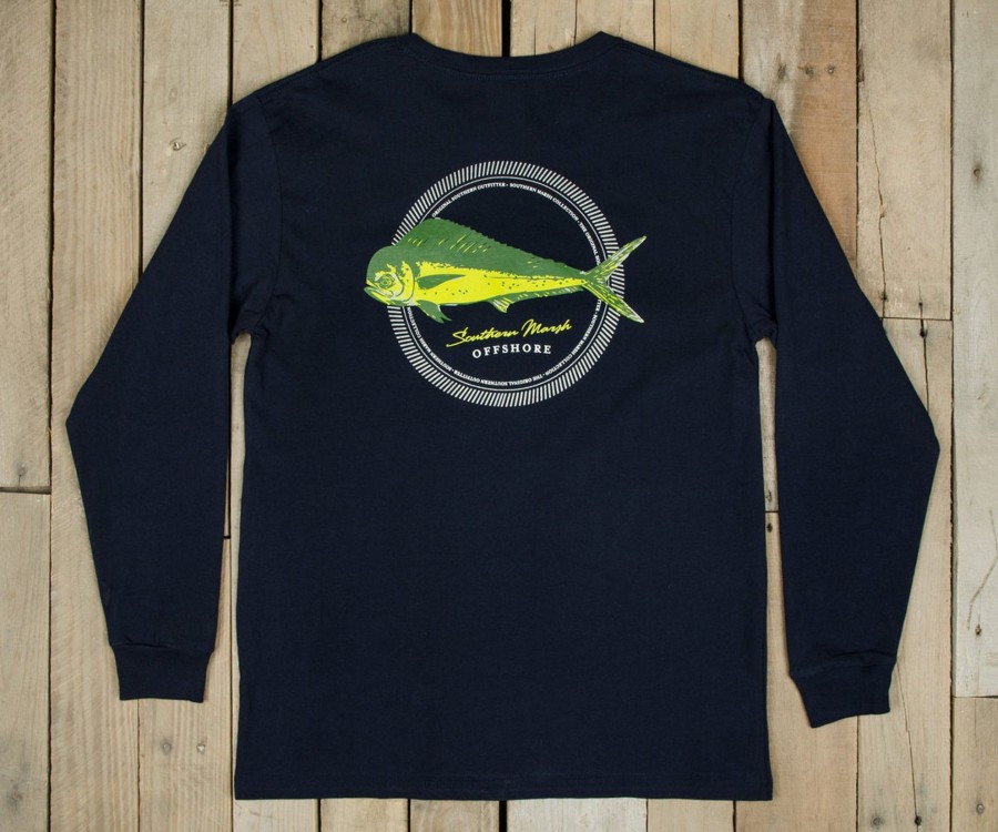 Men'S Southern Marsh Original Ls Tees | Offshore Tee - Long Sleeve