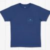 Youth Southern Marsh Original Tees | Youth Marlin Motoring Tee Bluestone