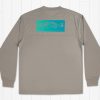 Men'S Southern Marsh Fishing Shirts | Fieldtec Comfort Tee - Trout Fade - Long Sleeve