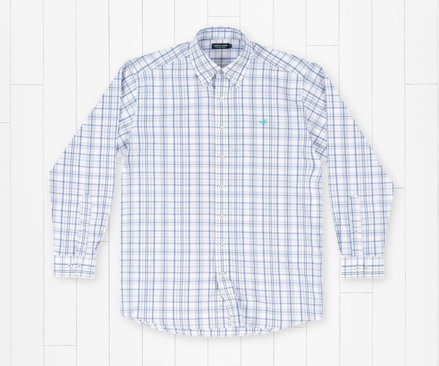 Men'S Southern Marsh Relaxed | Bayonet Twill Dress Shirt