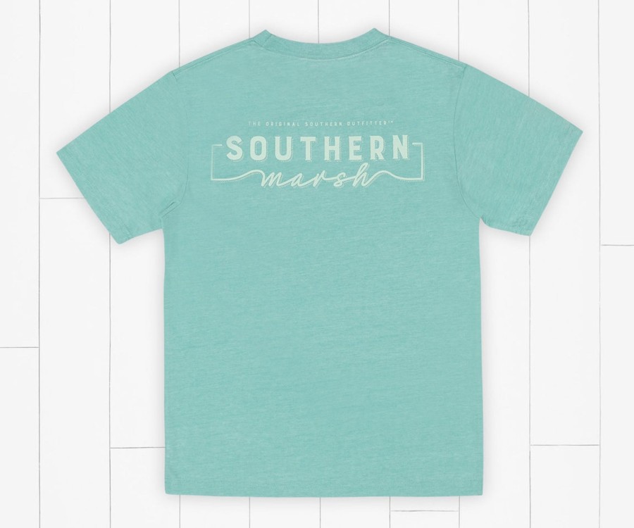 Youth Southern Marsh Seawash Tees | Youth Seawash Tee | Waves