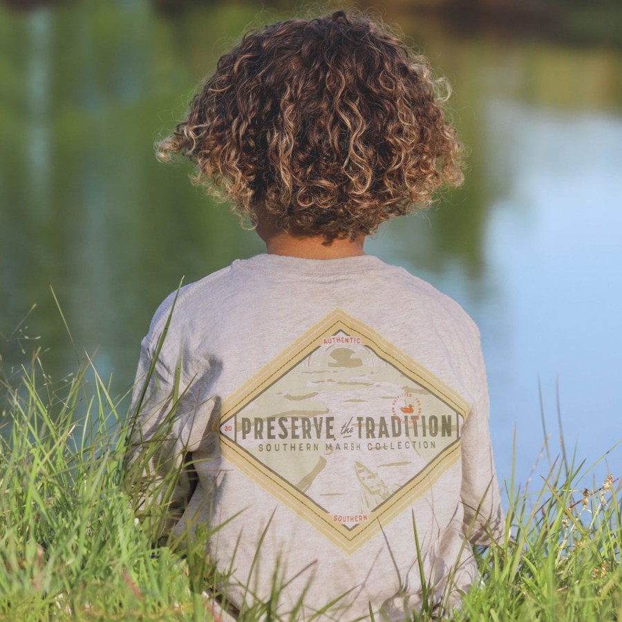 Youth Southern Marsh Original Tees | Youth Southern Tradition Tee | Morning Rise