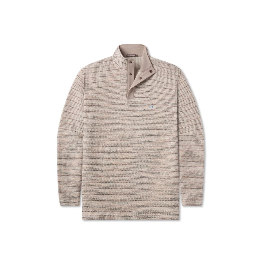 Women'S Southern Marsh Pullovers And Sweaters | Pawleys Rope Pullover | Stripes Oatmeal