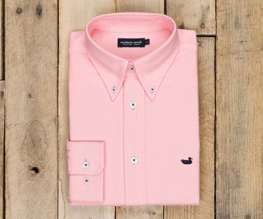 Men'S Southern Marsh Relaxed | University Shirt - Oxford