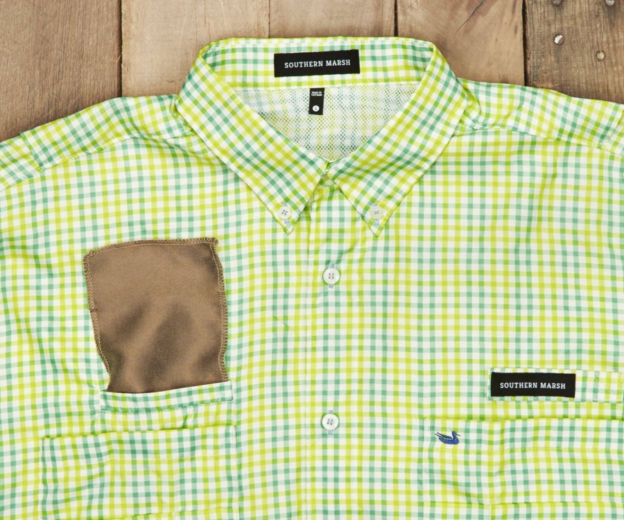 Men'S Southern Marsh Fishing Shirts | Harbor Cay Fishing Shirt - Drake Grid