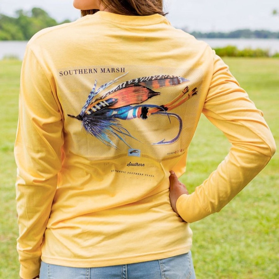 Women'S Southern Marsh Original Long Sleeve Tees | Outfitter Series Tee | 1 | Long Sleeve