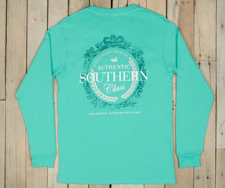 Men'S Southern Marsh Original Ls Tees | Southern Class Tee - Long Sleeve