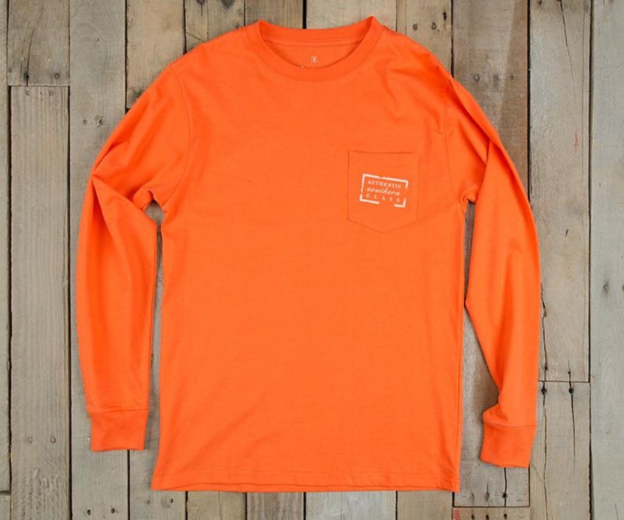 Men'S Southern Marsh Original Ls Tees | Authentic Heritage Tee | Oklahoma | Long Sleeve