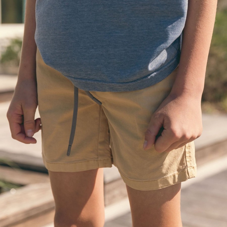 Youth Southern Marsh Shorts & Pants | Youth Lanier Stretch Relaxed Short Khaki