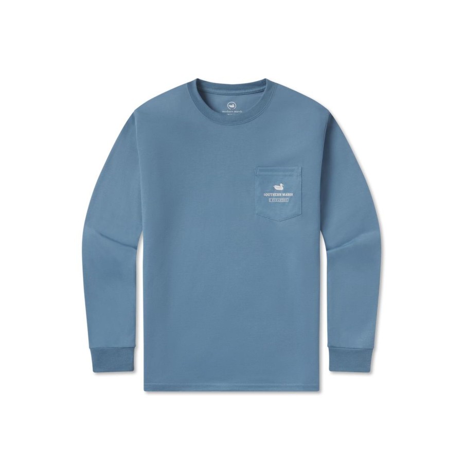 Men'S Southern Marsh Performance Long Sleeve Tees | Fieldtec Comfort Tee | Engraved Outfitter | Long Sleeve