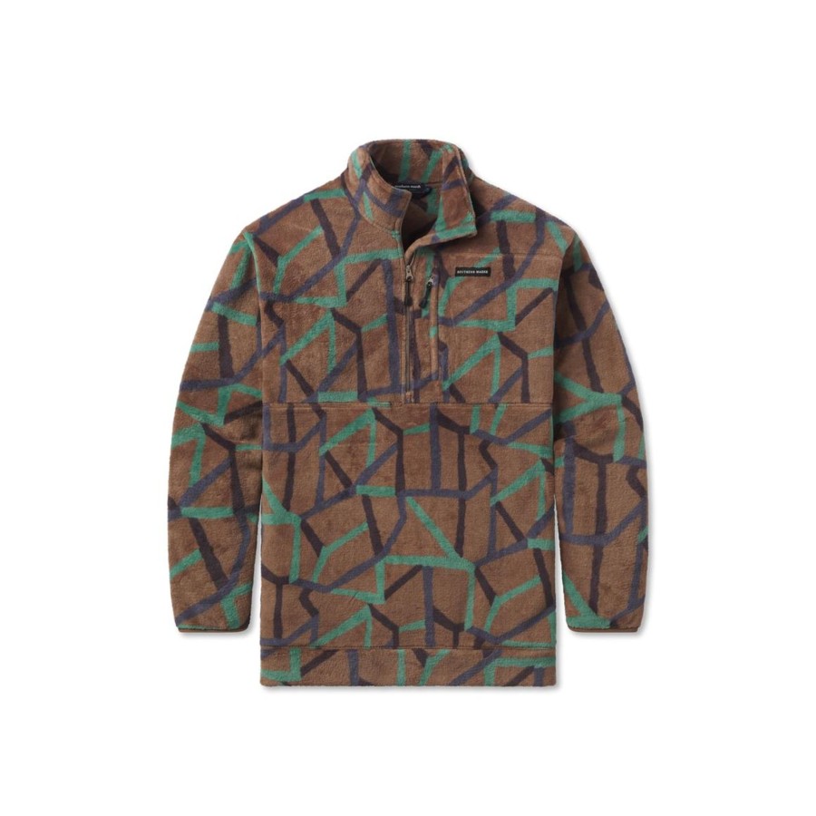 Men'S Southern Marsh Pullovers And Sweaters | Indio Lines Printed Pullover