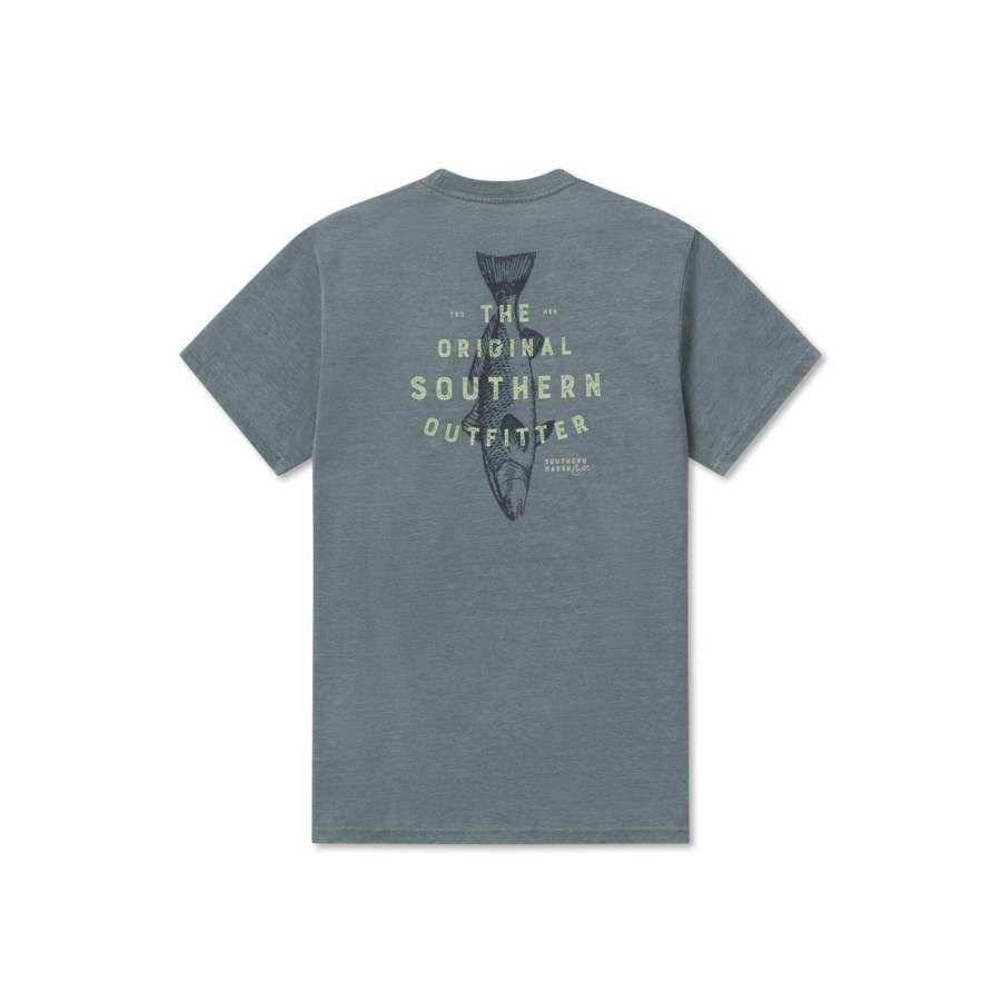 Men'S Southern Marsh Seawash Tees | Seawash Tee - The Original Co. - Redfish