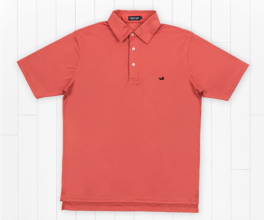 Men'S Southern Marsh Polos | Bermuda Performance Polo | Tucker