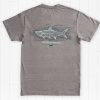 Women'S Southern Marsh Performance Tees | Fieldtec Heathered Performance Tee | Tarpon Dark Gray