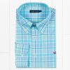 Men'S Southern Marsh Wrinkle-Free | Brevard Plaid Dress Shirt