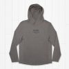 Men'S Southern Marsh Pullovers And Sweaters | Fieldtec Featherlight Hoodie - Sm Fishing Co. Light Gray