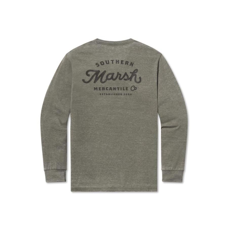 Men'S Southern Marsh Seawash Long Sleeve Tees | Seawash Tee - Marsh Mercantile Co. - Long Sleeve