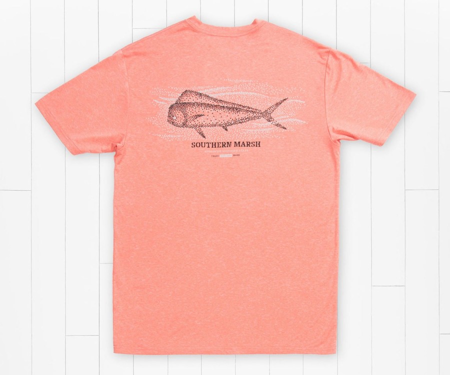 Women'S Southern Marsh Performance Tees | Fieldtec Heathered Performance Tee | Mahi