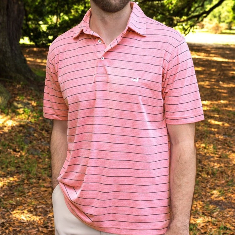 Men'S Southern Marsh Polos | Berkeley Performance Polo | Striped