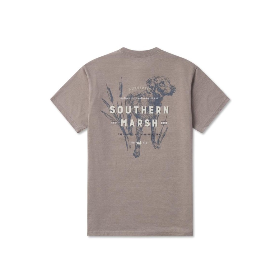 Men'S Southern Marsh Seawash Tees | Seawash Tee | Dog