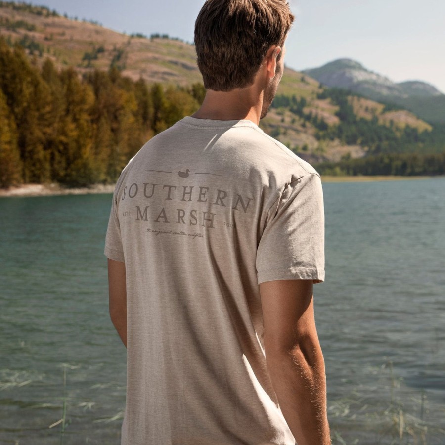 Men'S Southern Marsh Seawash Tees | Seawash Tee | Classic