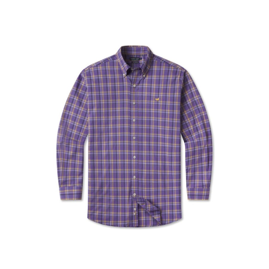 Men'S Southern Marsh Performance | Bristol Performance Plaid Dress Shirt