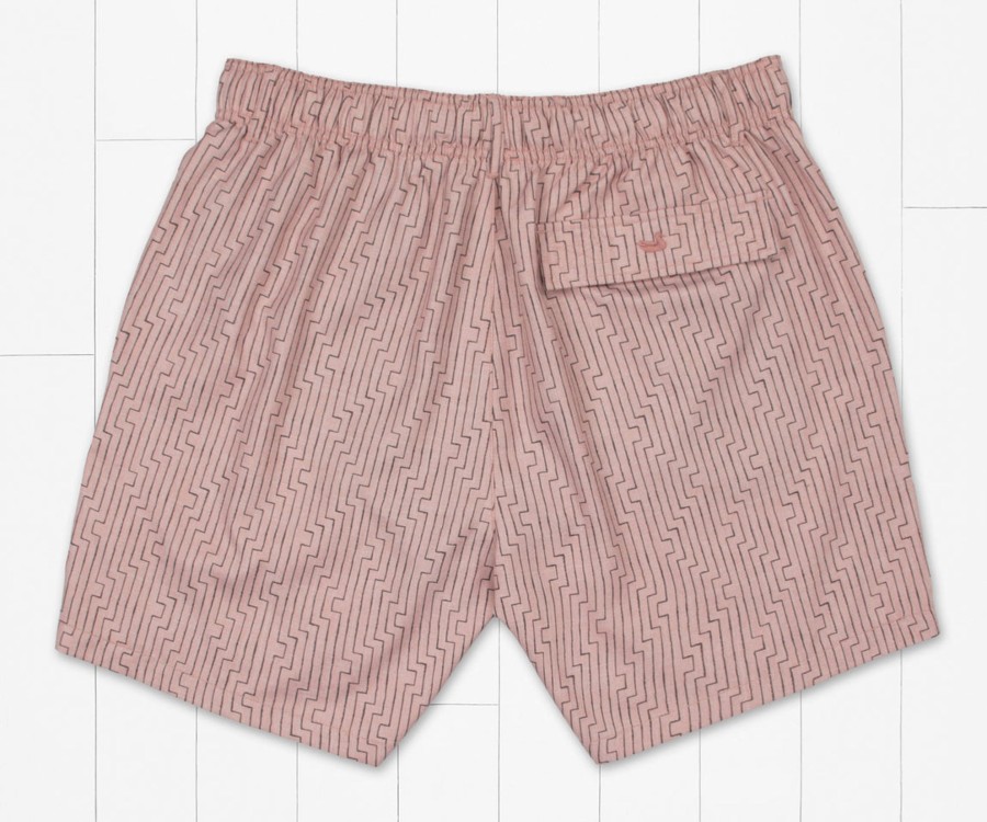 Men'S Southern Marsh Swim Trunks | Harbor Swim Trunk - Turtleback Chambray