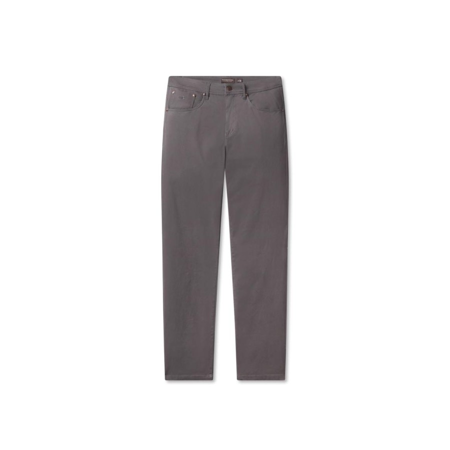 Men'S Southern Marsh Pants | Brazos Stretch Twill Pant | Midnight Gray Midnight Gray Brazos