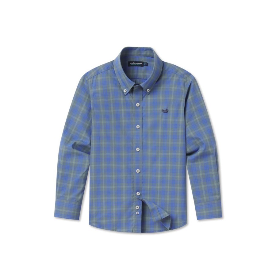 Youth Southern Marsh Dress Shirts | Youth Middleton Windowpane Dress Shirt