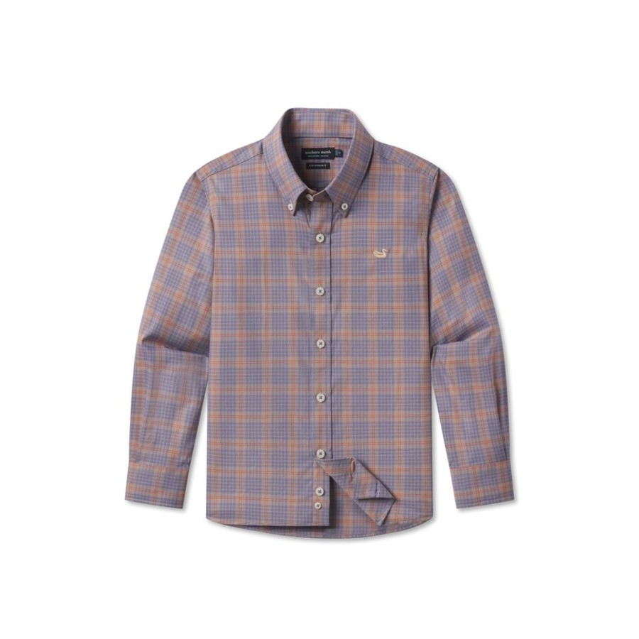 Youth Southern Marsh Dress Shirts | Youth Calabash Performance Dress Shirt