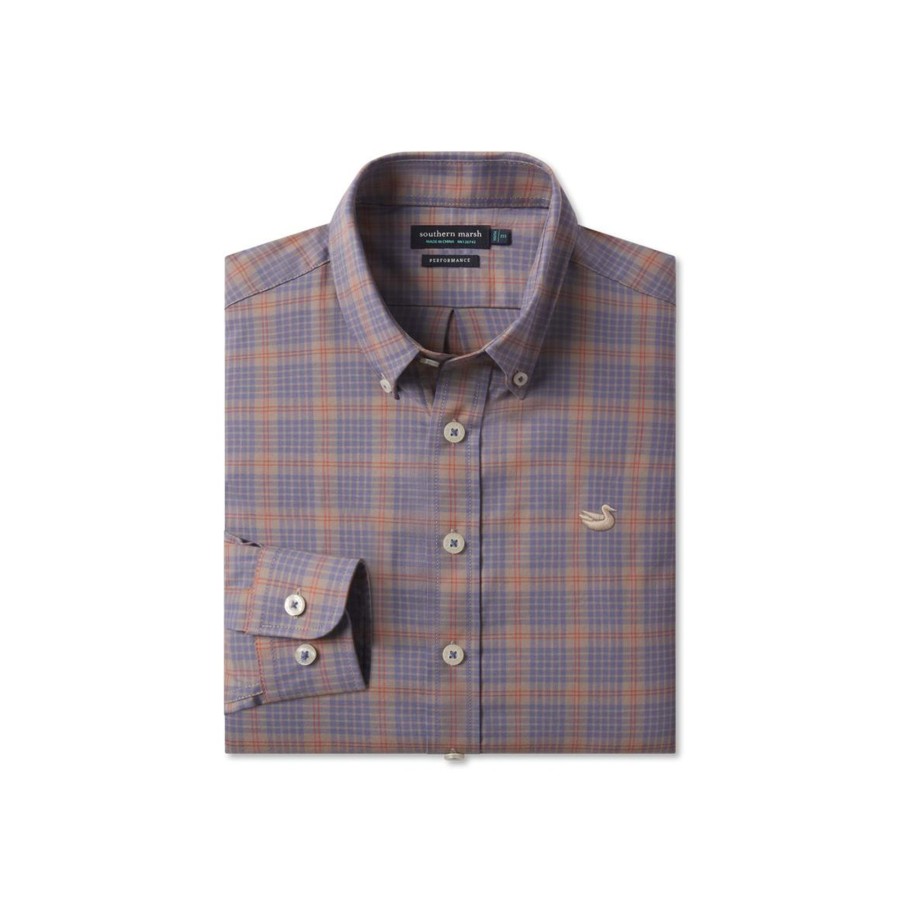 Youth Southern Marsh Dress Shirts | Youth Calabash Performance Dress Shirt