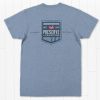 Men'S Southern Marsh Original Ss Tees | Southern Tradition Crest Tee Washed Slate Heather