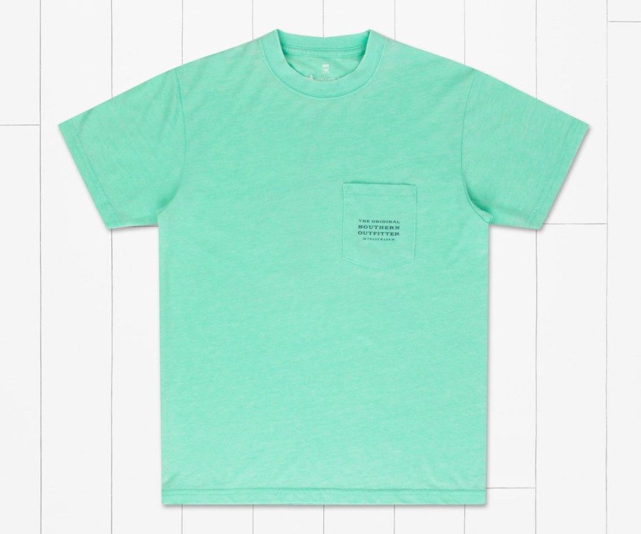 Youth Southern Marsh Seawash Tees | Youth Seawash Tee - Tropical Tides Bimini Green