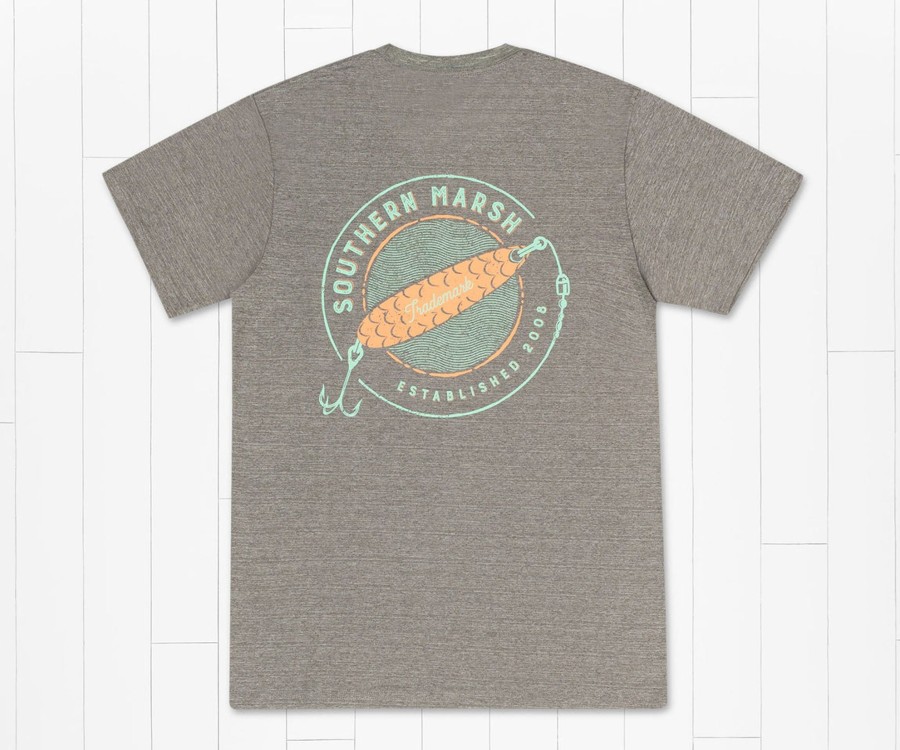 Women'S Southern Marsh Performance Tees | Fieldtec Heathered Performance Tee | Spoon