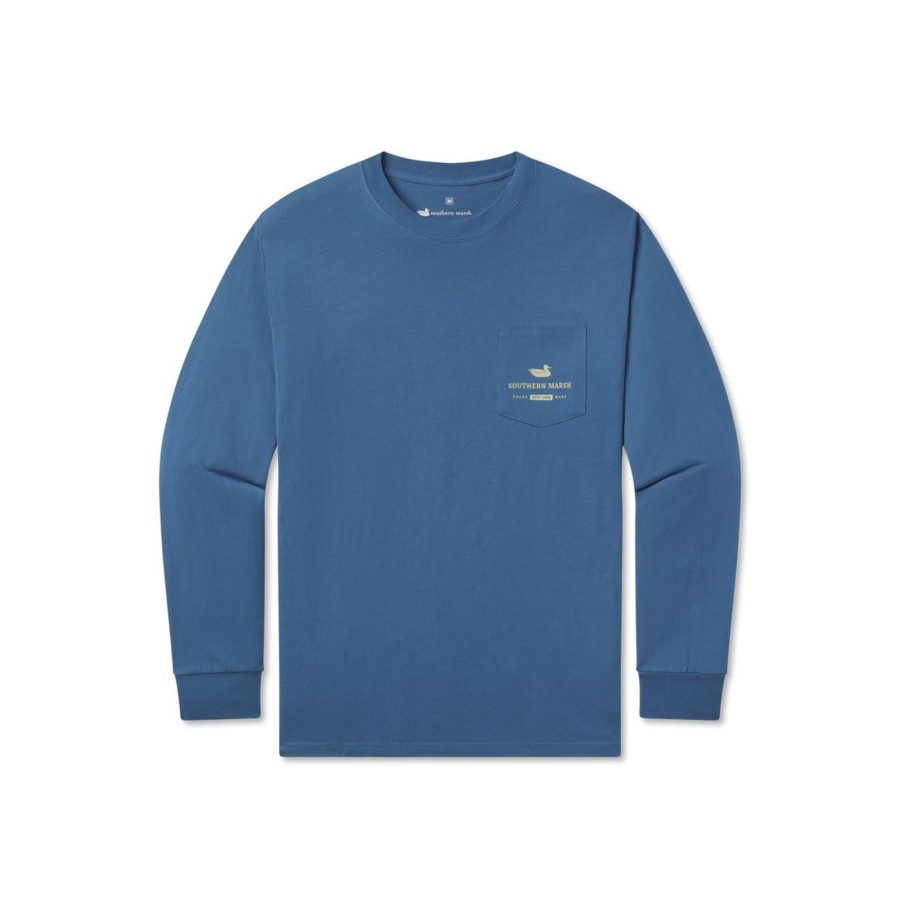 Men'S Southern Marsh Original Ls Tees | Boatload Bass Tee | Long Sleeve