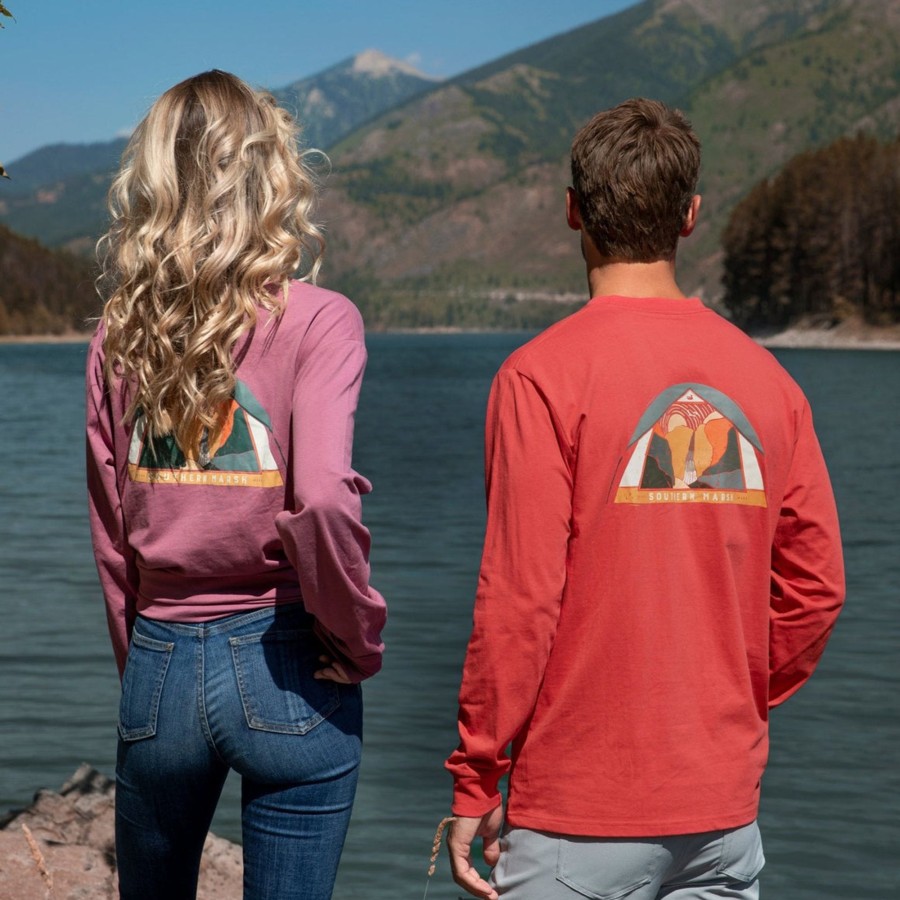 Women'S Southern Marsh Original Long Sleeve Tees | Altitude Tee | Tent | Long Sleeve