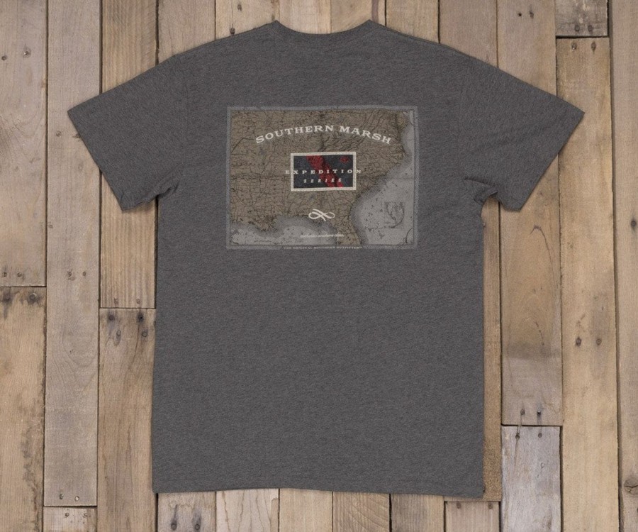 Men'S Southern Marsh Original Ss Tees | Flag Shirt | Expedition Series