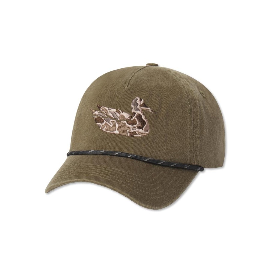 Women'S Southern Marsh Hats & Visors | Ensenada Rope Hat - Camo Duck