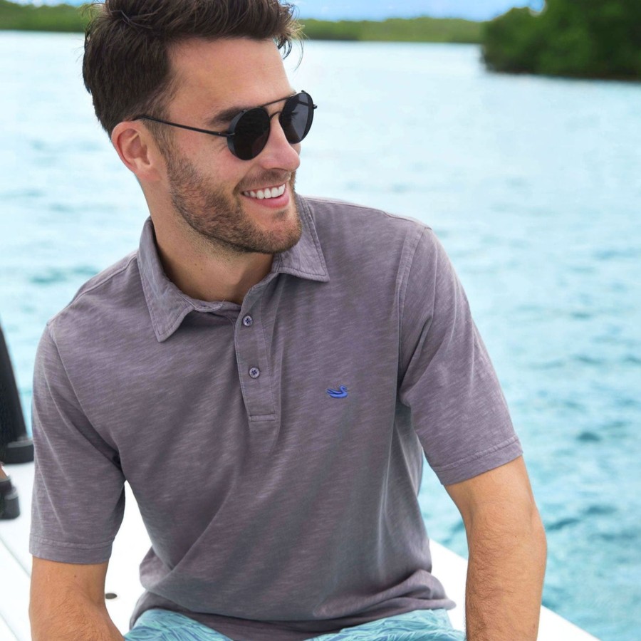 Men'S Southern Marsh Polos | Seawash Polo | Spring Slub