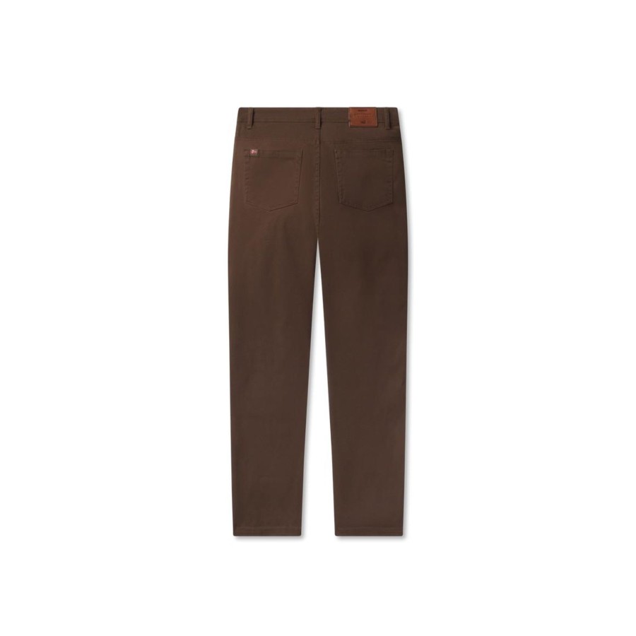 Men'S Southern Marsh Pants | Brazos Stretch Twill Pant | Dark Brown Dark Brown Brazos