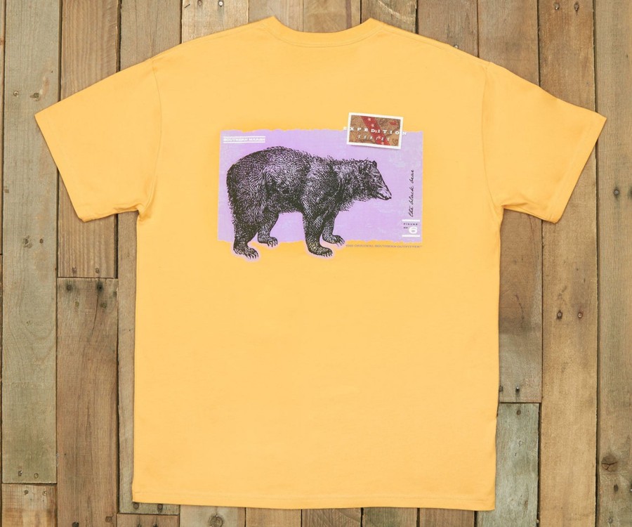 Men'S Southern Marsh Original Ss Tees | Expedition Series Tee - Black Bear