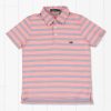 Youth Southern Marsh Polos | Youth Bermuda Performance Polo | Pensacola Stripe